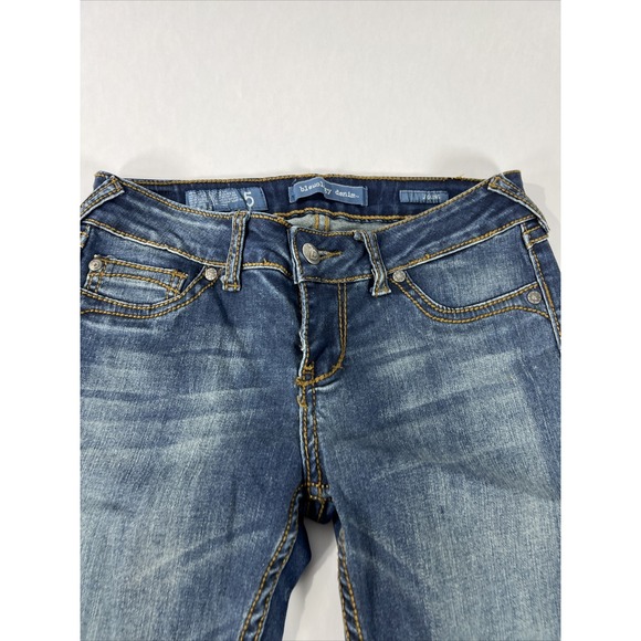 Womens Jeans Bleuology Denim Size 5 Skinny Cuffed Jegging Stretch‎ - Picture 9 of 16